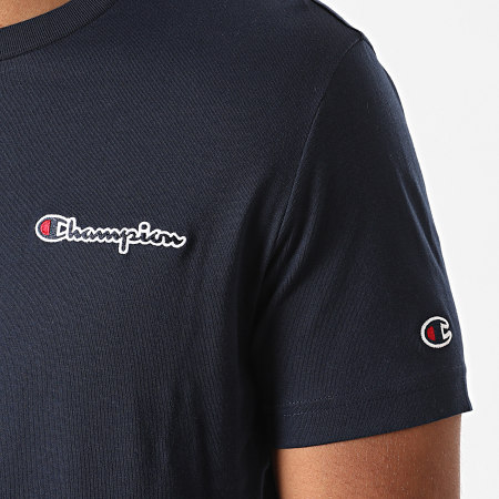 Champion - Tee Shirt 214727 Bleu Marine