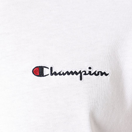 Champion - Tee Shirt 214727 Blanc