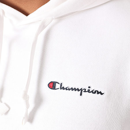 Champion - Sweat Capuche 214780 Blanc