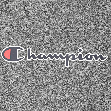 Champion - Tee Shirt Tricolore 214789 Gris Anthracite Chiné