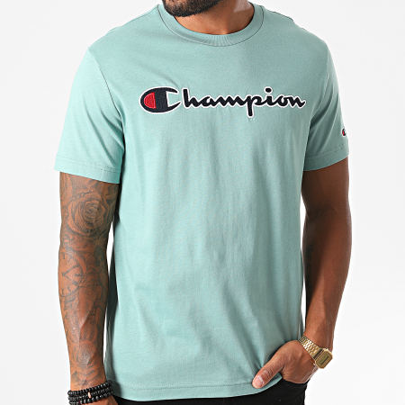 Champion - Tee Shirt 214726 Vert