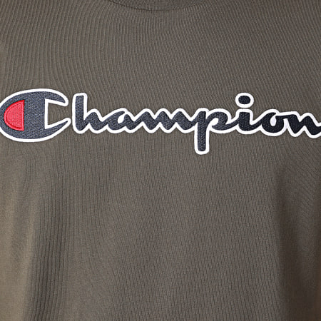 Champion - Tee Shirt 214726 Kaki Foncé