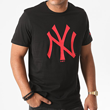 New Era - Tee Shirt MLB Seasonal Team Logo New York Yankees 12485708 Noir