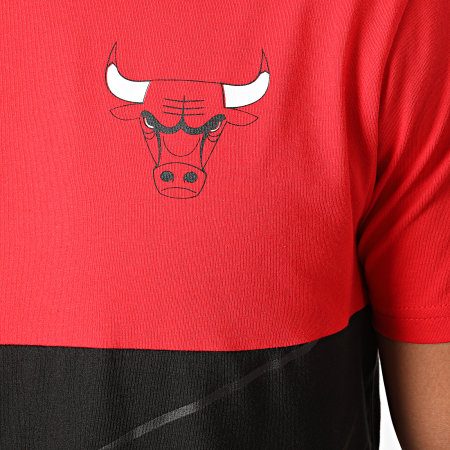 New Era - Tee Shirt NBA Large OTL Chicago Bulls 12487535 Noir Rouge