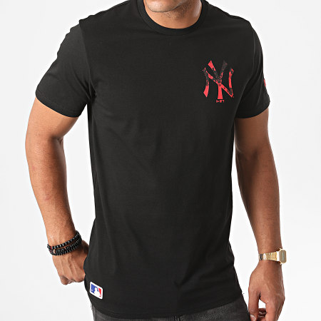 New Era - Tee Shirt MLB Digi Print New York Yankees 12487543 Noir