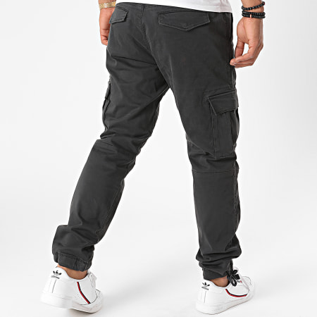 Only And Sons - Pantalon Cargo Aged Life Gris Anthracite