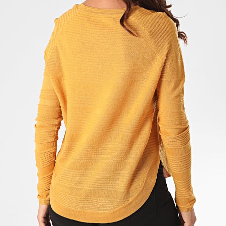 Pull femme moutarde deals