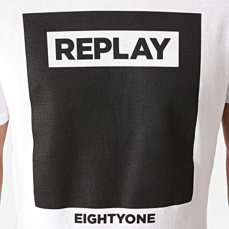 Replay - Tee Shirt M3165-22832P Blanc
