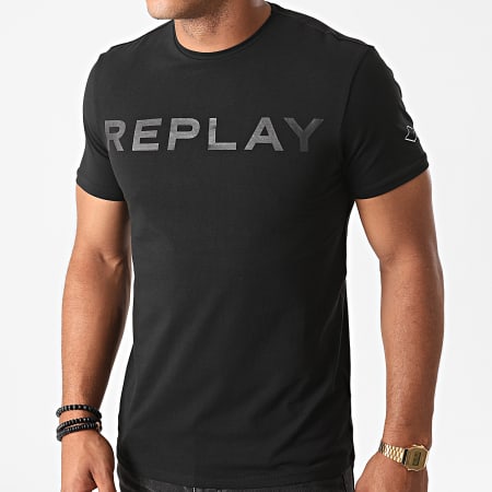 Replay - Tee Shirt M3180-22973P Noir