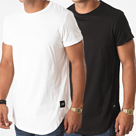 Sixth June - Lot De 2 Tee Shirts Oversize Noir Blanc