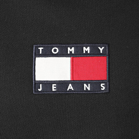 Tommy Jeans - Sweat Crewneck Small Flag 8488 Noir