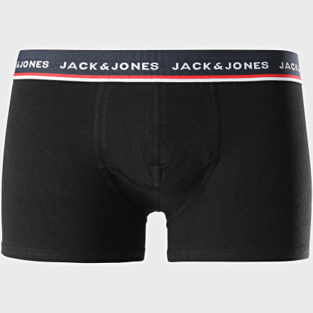 Jack And Jones - Lot De 2 Boxers Organic Noir Orange
