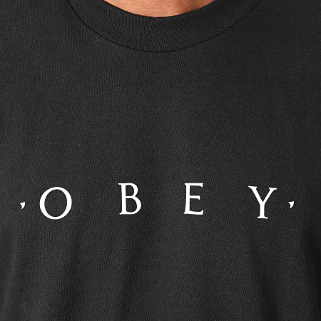 Obey - Tee Shirt Novel Noir