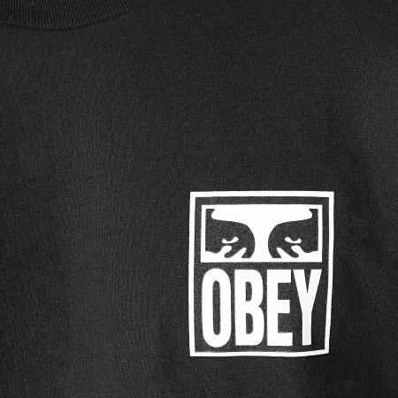 Obey - Tee Shirt Eyes Icon 2 Noir