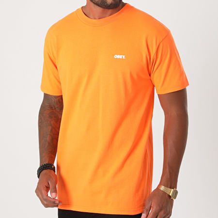 Obey - Tee Shirt Bold Orange