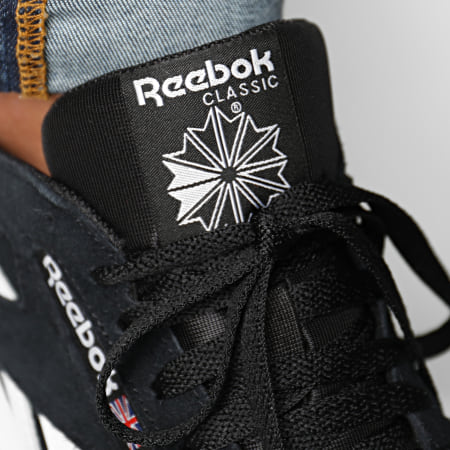 Reebok - Baskets Classic Leather FV9872 Black White