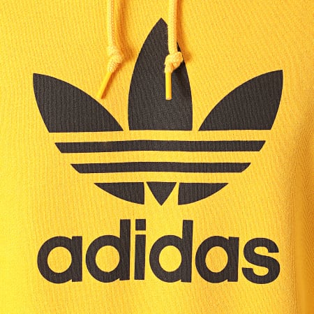 Adidas Originals - Sweat Capuche Trefoil GD9923 Jaune