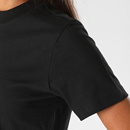 Tee Shirt Femme Crop GD4368 Noir