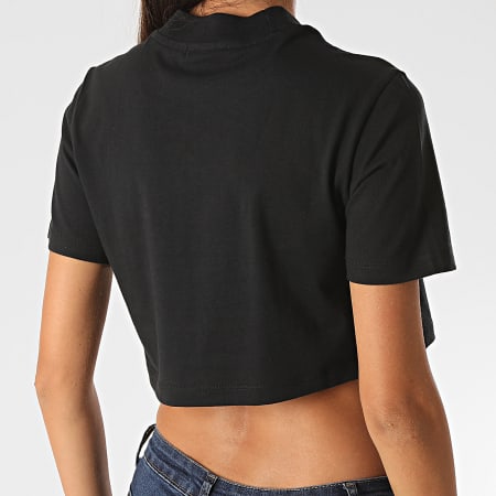 Tee Shirt Femme Crop GD4368 Noir