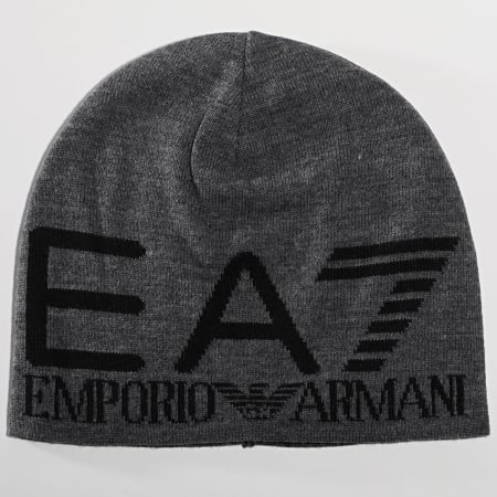 EA7 Emporio Armani - Bonnet 275893-9A301 Gris Anthracite Chiné
