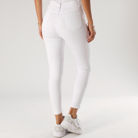 Girls Outfit - Jean Skinny Femme R633-2 Blanc