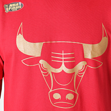 Mitchell and Ness - Tee Shirt Chicago Bulls Midas 19104 Rouge