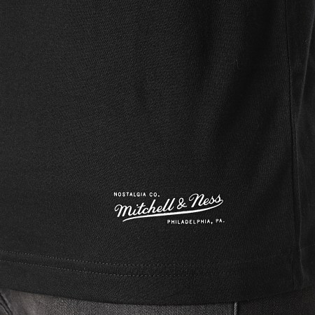 Mitchell and Ness - Tee Shirt Team Wordmark Table Chicago Bulls INTL548 Noir