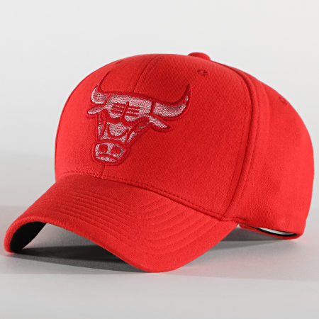 Mitchell and Ness - Casquette 110 Chicago Bulls Rouge