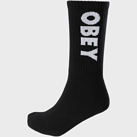 Obey - Paire De Chaussettes Flash Noir
