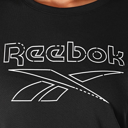 Reebok - Tee Shirt Femme Workout Ready Supremium Big Logo FT0955 Noir