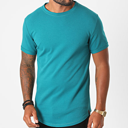 Uniplay - Tee Shirt Oversize UP-T311 Bleu Canard