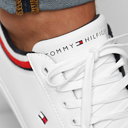 Tommy Hilfiger - Baskets Essential Leather 2978 White