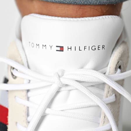 Tommy Hilfiger - Baskets Fashion Leather Runner 3084 White