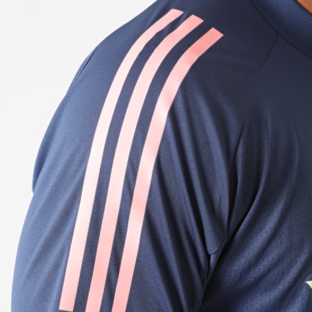 Adidas Sportswear - Tee Shirt A Bandes Arsenal FC FQ6188 Bleu Marine