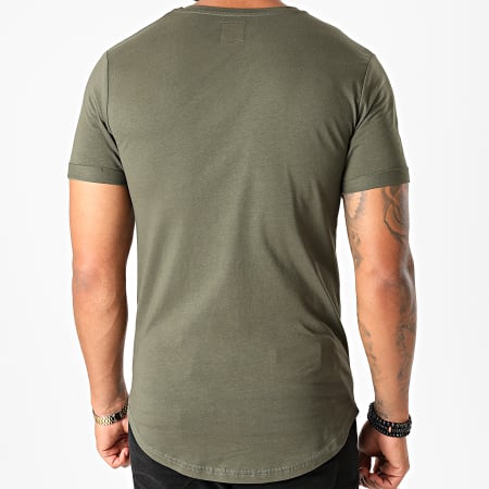 LBO - Camiseta oversize 1258 Caqui Verde