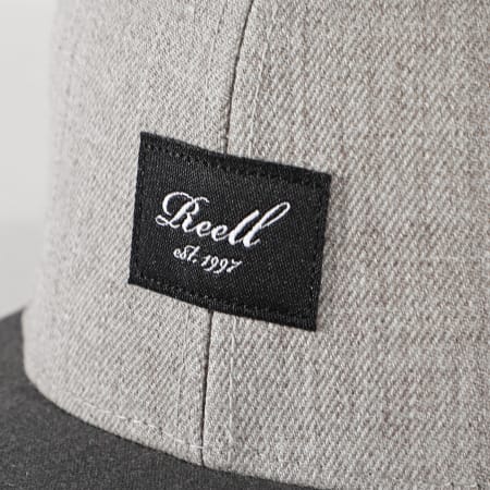 Reell Jeans - Casquette Snapback Heather Gris