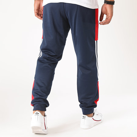 Adidas Originals - Pantalon Jogging Tricolore A Bandes Classics TP GD2066 Bleu Marine Rouge