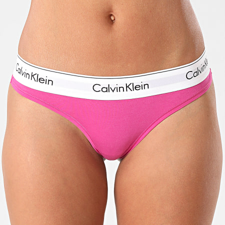Calvin Klein - String Femme 3786E Rose