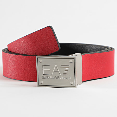 EA7 Emporio Armani - Ceinture Réversible 245524 Noir Rouge