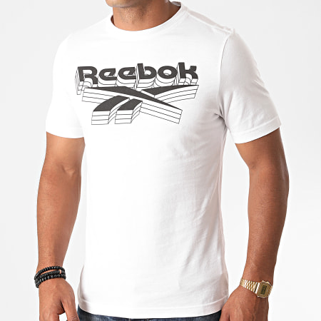 Reebok - Tee Shirt GS OPP FS8468 Blanc