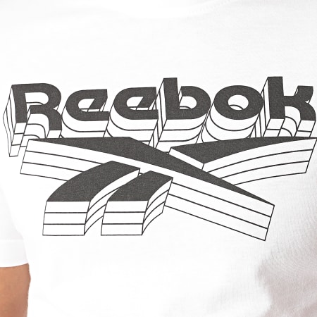 Reebok - Tee Shirt GS OPP FS8468 Blanc