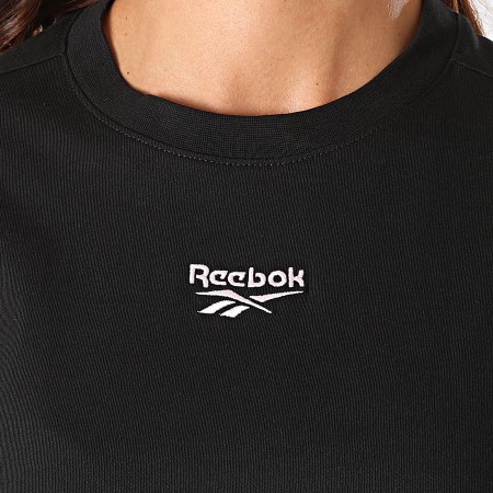 Reebok - Tee Shirt Femme Crop QQR GH5313 Noir