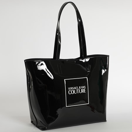 Versace Jeans Couture - Ensemble Sac A Main Et Pochette Femme VZABH6 Noir