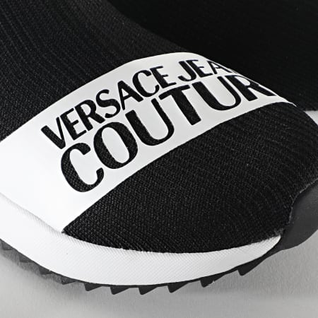 Versace Jeans Couture - Baskets Chaussettes Femme Linea Fondo Super E0VZASGB Noir