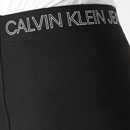 Calvin Klein - Jupe Femme Outline Logo Milano 4945 Noir