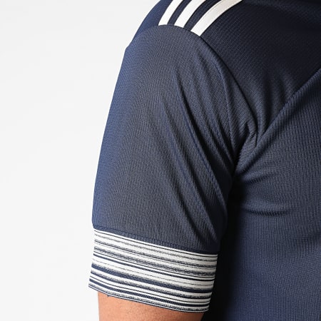 Adidas Sportswear - Tee Shirt De Sport A Bandes Juventus GC9087 Bleu Marine
