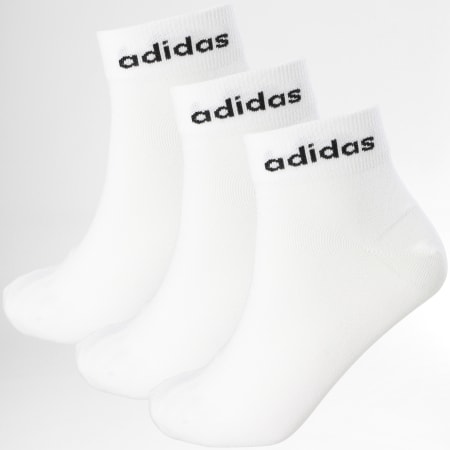 Adidas Sportswear - Confezione da 3 paia di calzini bianchi GE1380