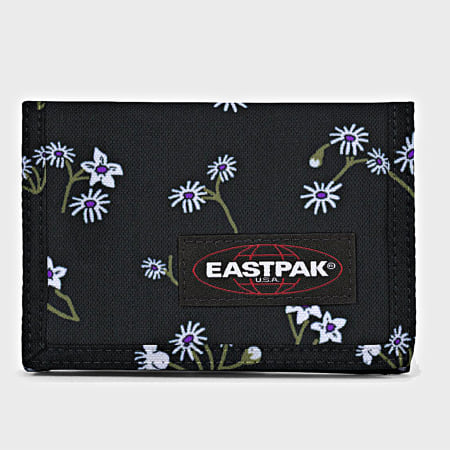Eastpak - Portefeuille Crew Single Noir Floral