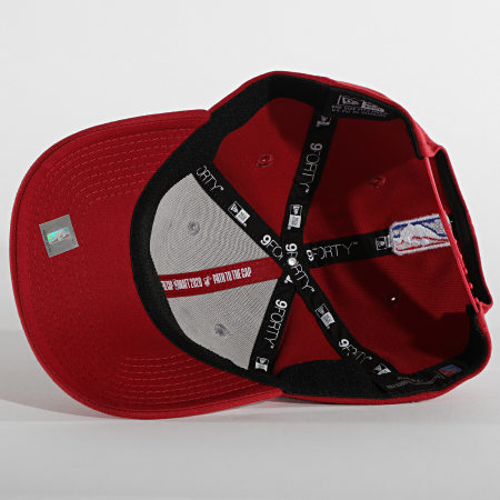New Era - Casquette 9Forty Stretch Snap 60003033 Miami Heat Rouge Gris