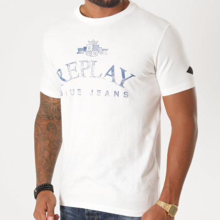 Replay - Tee Shirt M3141 Blanc